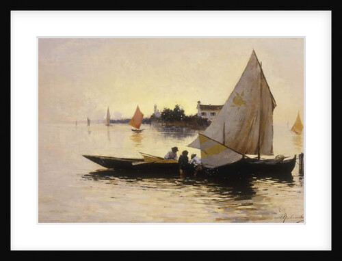 Venice, The End of the Day by Rubens Santoro