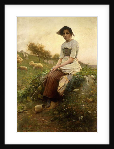 The Shepherdess by Henry Paul Perrault