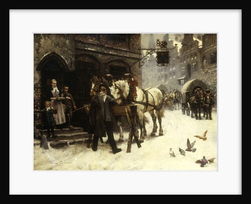 Outside the Village Inn by Harry Jochmus