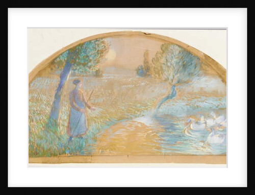The Goose Girl, 1890 by Camille Pissarro