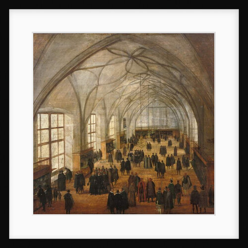 The Vladislav Hall at the Castle in Prague by Hendrik the Younger Steenwyck