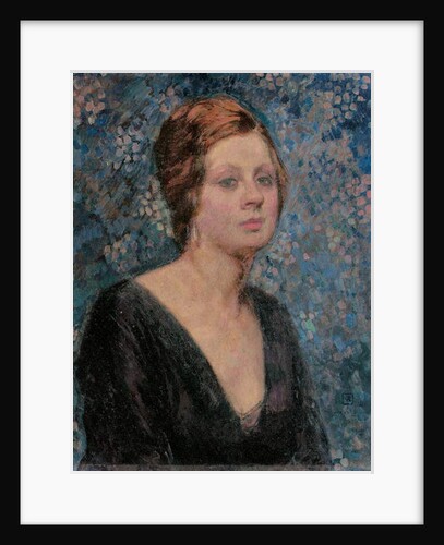 Portrait of Valentine Tessier, 1914 by Theo van Rysselberghe