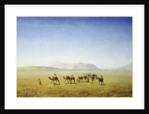 An Arab Caravan in the Desert by Henrik Ankarcrona