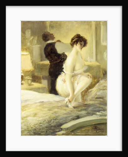 L'Intimite, 1906 by Albert Guillaume