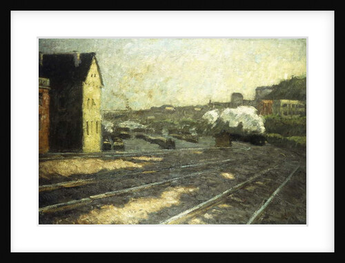 Entering the Station by Hermann Pleuer