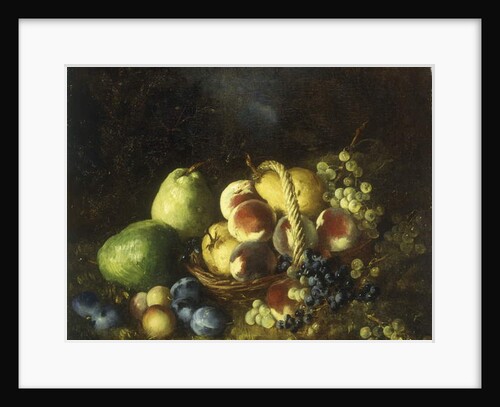 A Basket of Fruit by Antoine Vollon