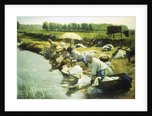 Laundry Women in the Trappes Region by Albert Desire
