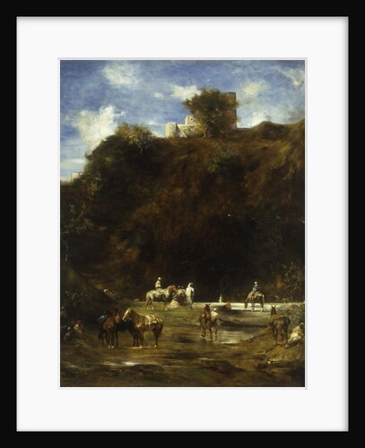 Arabs resting, 1874 by Eugene Fromentin