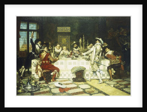 The Prince's Birthday Party, 1886 by Adolphe Alexandre Lesrel