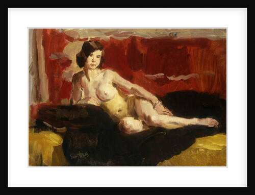 Reclining Nude by Isaac Israels