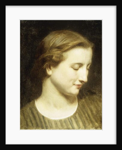 Woman in a Striped Dress by William-Adolphe Bouguereau