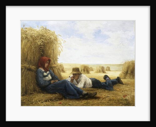 Harvest Time, 1878 by Julien Dupre