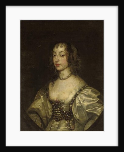 Portrait of Queen Henrietta Maria by Anthony van Dyck