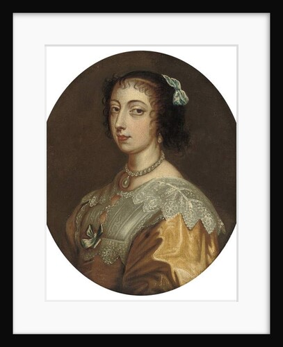 Portrait of Queen Henrietta Maria by Anthony van Dyck