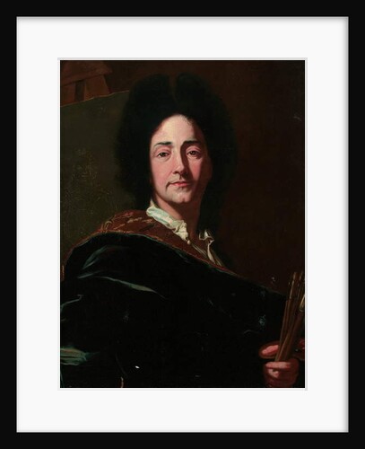 Portrait of the artist by Hyacinthe (after) Rigaud