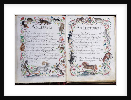 Pages from the Album Amicorum of Philipp Hainhofer, 1596-1633 by School European