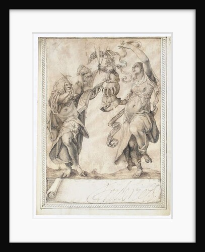 Page from the Album Amicorum of Philipp Hainhofer, 1596-1633 by School European