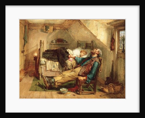 Worn Out, 1868 by Thomas Faed
