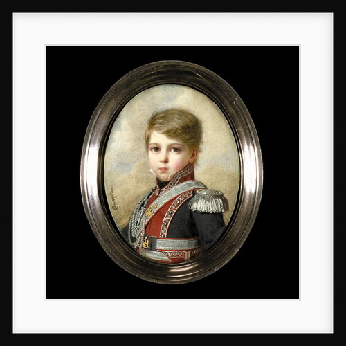 Portrait of Napoleon-Andoche D'Abrantes as a Young Boy by Ferdinand Quaglia