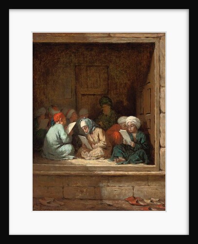 A Turkish Schoolroom, 1870 by Henriette Browne