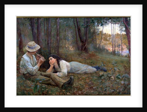 Bush Idyll, 1893 by Frederick McCubbin
