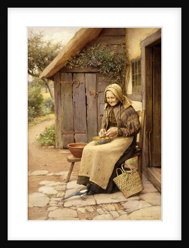 A Fine-Feathered Friend by Charles Edward Wilson