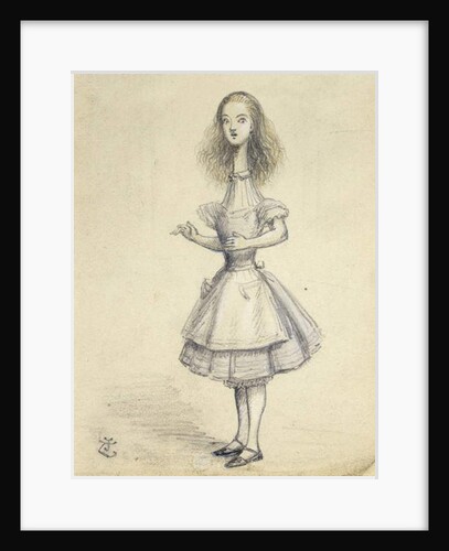 Curioser and Curioser by John Tenniel