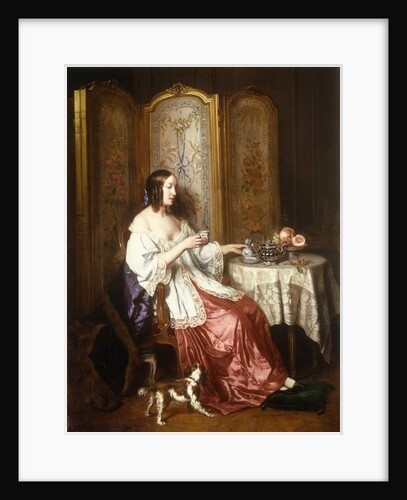 A Cup of Chocolate, 1844 by Charles Beranger