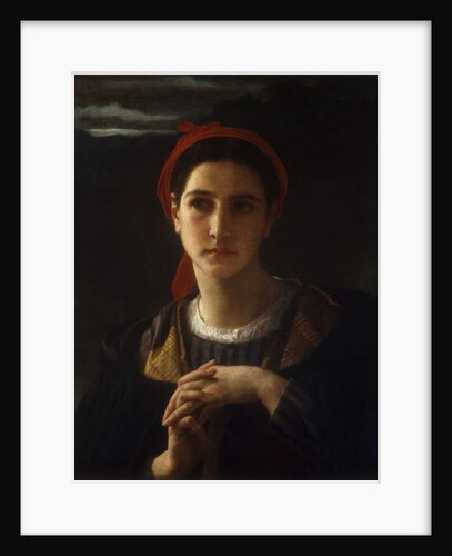 Bergere de Bordelais, 1871 by William-Adolphe Bouguereau