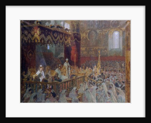 The Coronation of Czar Nicolas II by Laurits Regner Tuxen