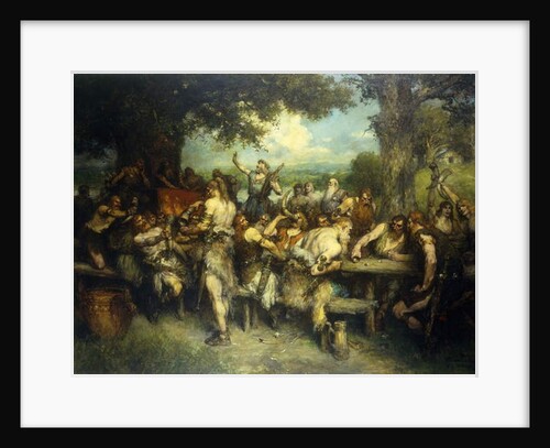 A Viking Celebration, 1925 by Ferdinand Leeke