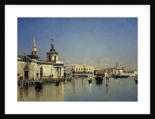 A View of Venice by Martin Rico y Ortega