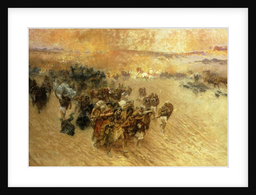 The Pharaoh's Captives by Frederick Arthur Bridgman