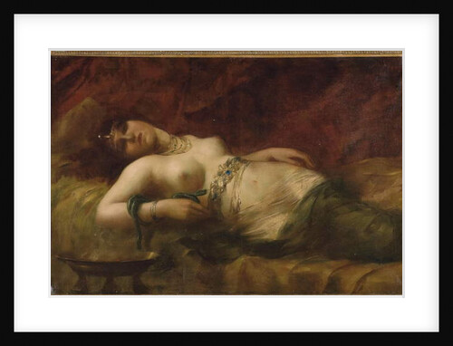 Cleopatra, late 19th century by French School