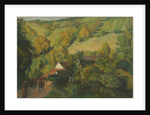 The Descent to Molosmes, 1907 by Emile Bernard