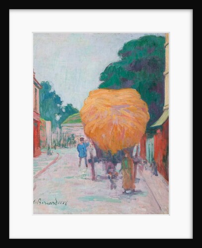 The Gate of Asnieres: The Char of Hay, 1886 by Emile Bernard