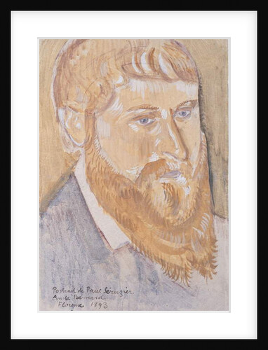 Portrait of Paul Serusier, 1893 by Emile Bernard