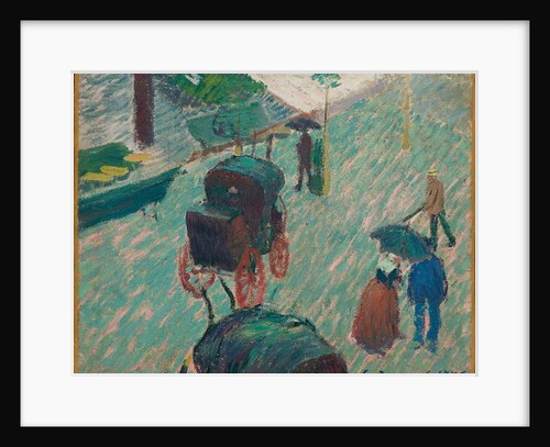 The Public Garden, Mayenne, 1886 by Emile Bernard