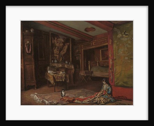 My Room at Tonnerre, 1920 by Emile Bernard