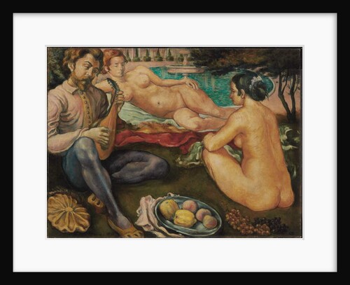 Court of Love, 1890 by Emile Bernard