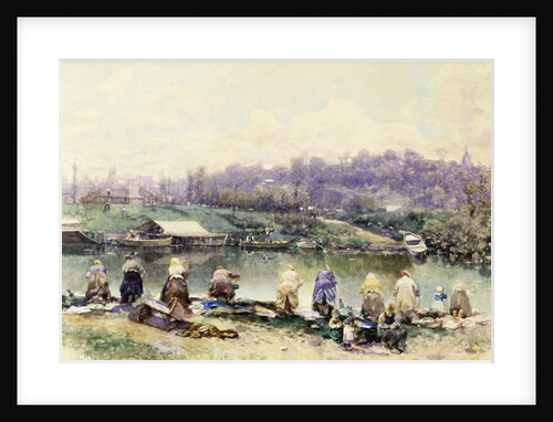 The Washerwomen by Martin Rico y Ortega