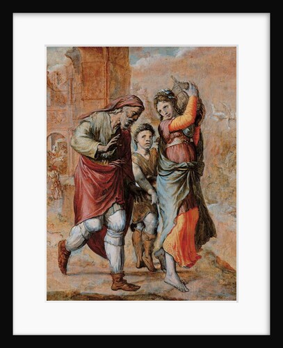 The Expulsion of Hagar and Ishmael by Pieter (1507/08-75) Aertsen