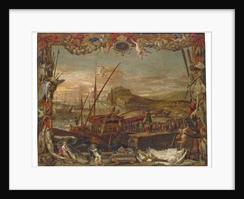 The Embarkation of Don Juan of Austria by David the Younger Teniers