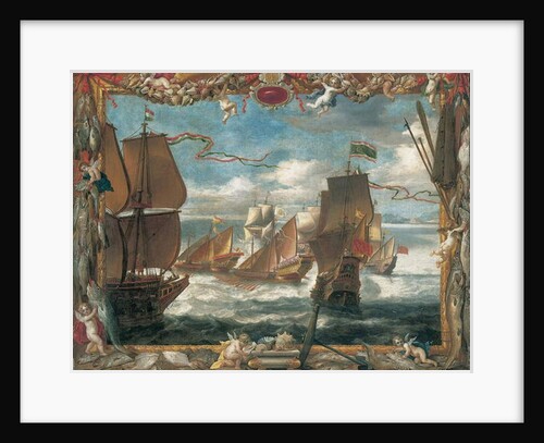 The Meeting with the Turkish Fleet by David the Younger Teniers