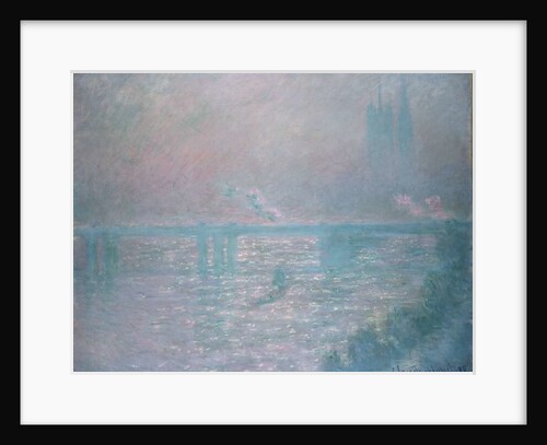 Charing Cross Bridge, 1899 by Claude Monet