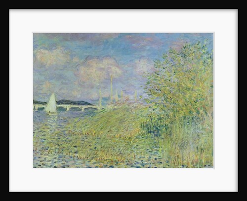 The Seine at Chatou near Argenteuil, 1878 by Claude Monet