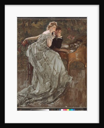 Where Did I Put the Tickets?, 1906 by Albert Beck Wenzell