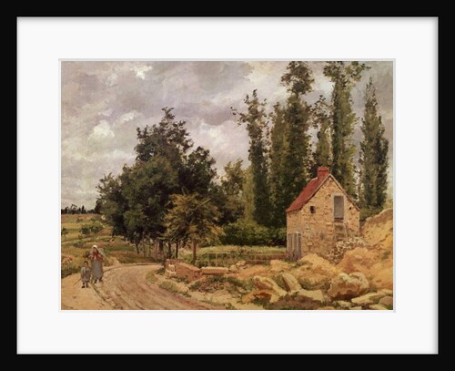 The Road to Osny, 1872 by Camille Pissarro