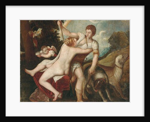 Venus and Adonis by Titian