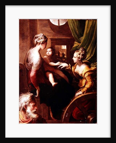 The Mystic Marriage Of St. Catherine by Parmigianino